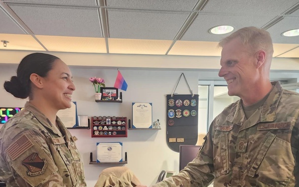 AFLCMC Command Chief tours 88th CEG locations