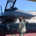 D.C. National Guard Commanding General receives familiarization flight in an F-16D
