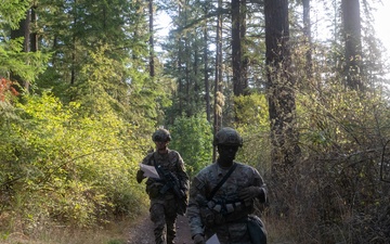 7th Infantry Division Soldiers Participate in Land Navigation during ESB testing