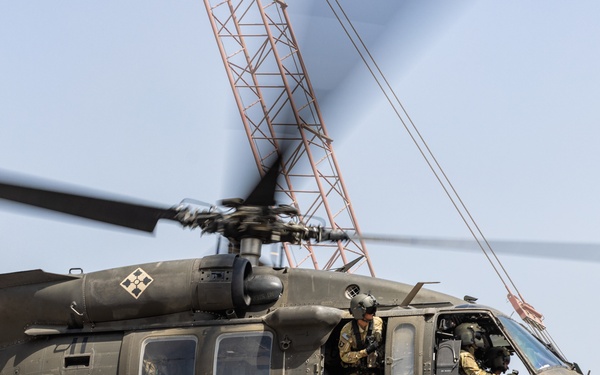 101st Combat Aviation Brigade port operations