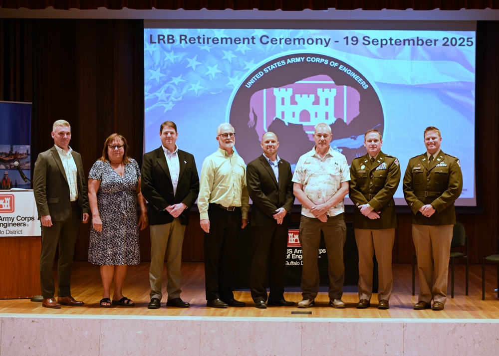 Celebrating a Legacy of Service: USACE Buffalo District Honors Five Retirees