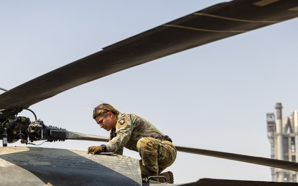 101st Combat Aviation Brigade port operations