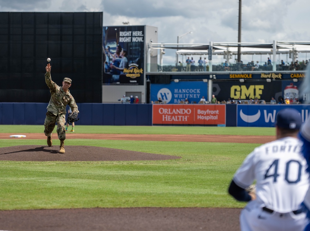 Tampa Bay Rays host AF Birthday Celebration