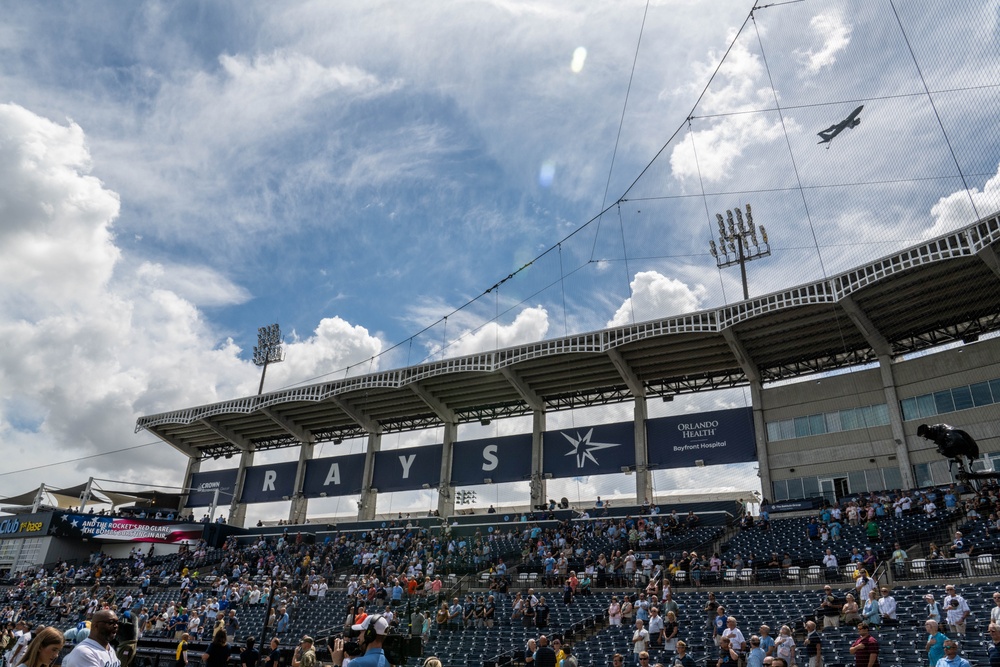 Tampa Bay Rays host AF Birthday Celebration