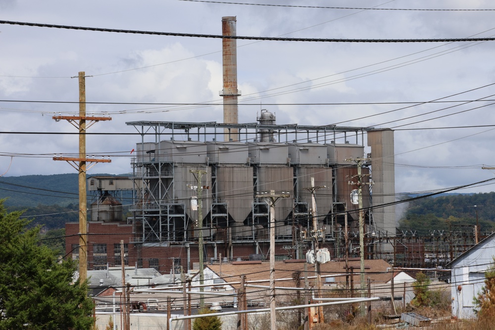 Old powerhouse at Radford Army Ammunition Plant