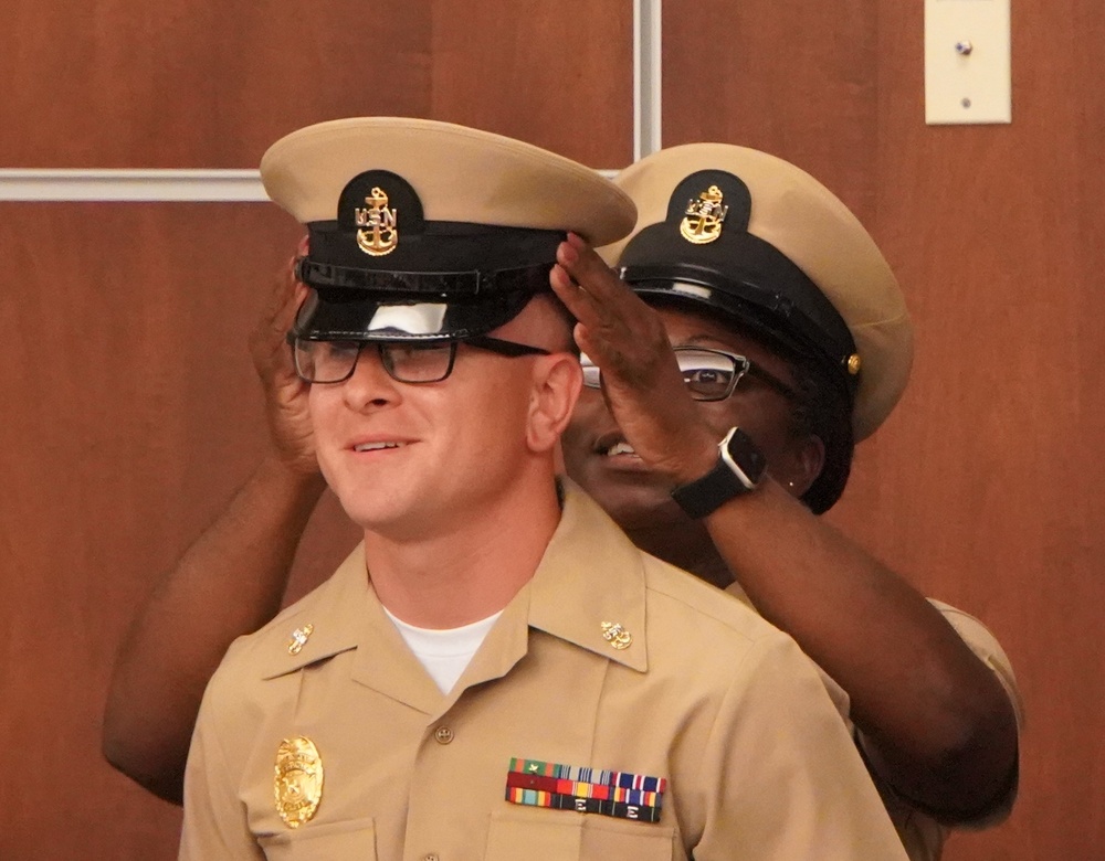 Peninsula CPO Class 132 Pinning Event onboard Cheatham Annex Peninsula CPO Class 132 Pinning Event onboard Cheatham Annex