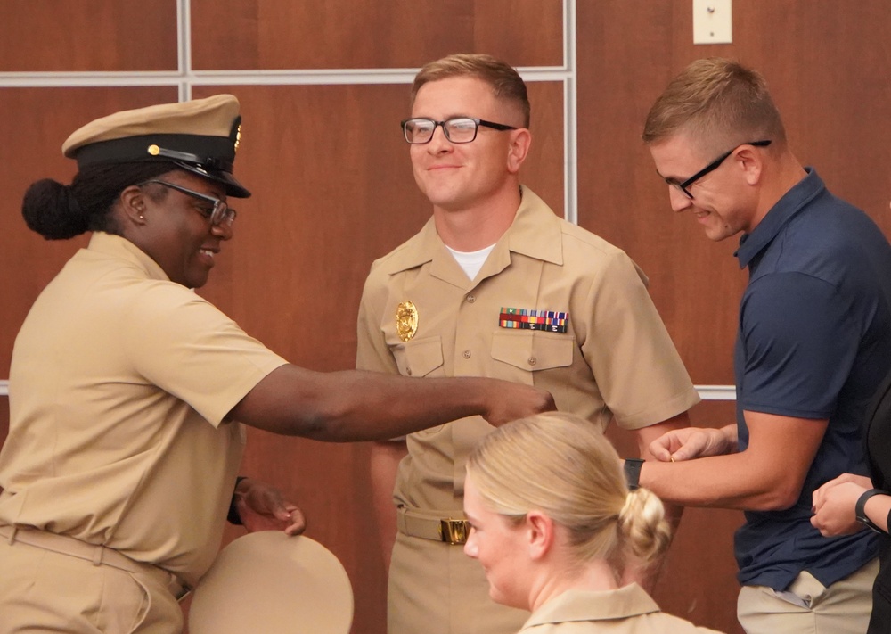 Peninsula CPO Class 132 Pinning Event onboard Cheatham Annex Peninsula CPO Class 132 Pinning Event onboard Cheatham Annex