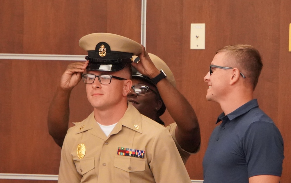 Peninsula Area CPO Class 132 Pinning Event onboard Cheatham Annex Peninsula Area CPO Class 132 Pinning Event onboard Cheatham Annex