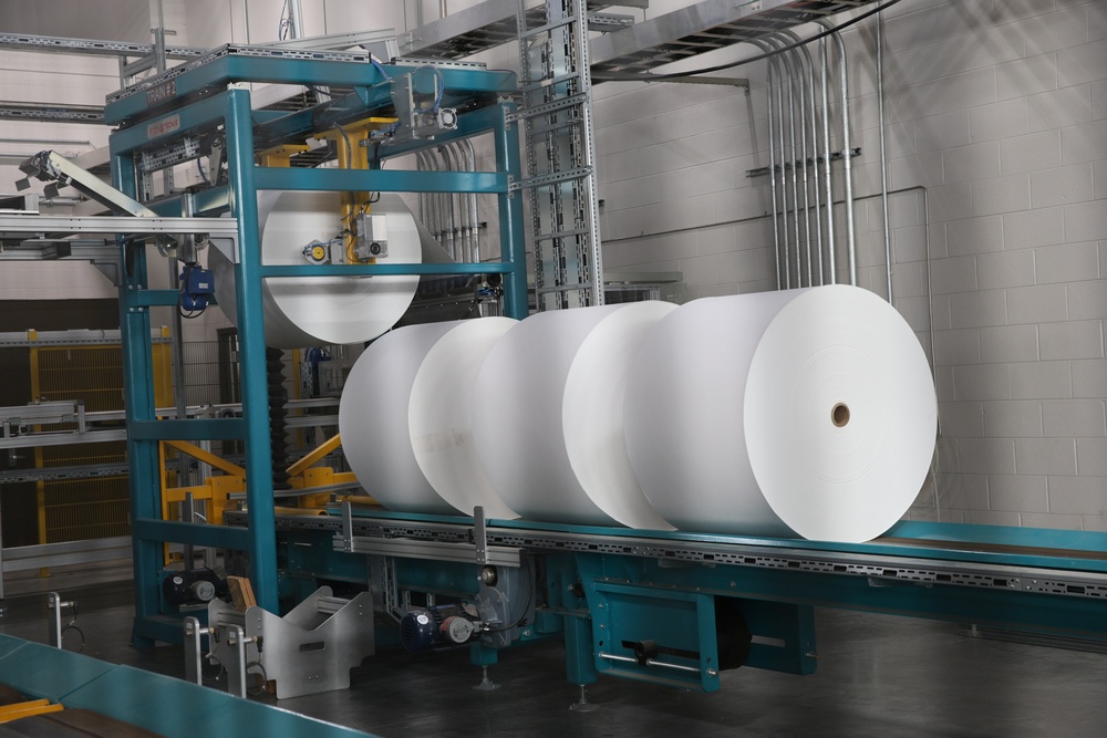 Storage in New Nitrocellulose Facility at Radford Army Ammunition Plant.