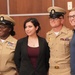Peninsula Area CPO Class 132 Pinning event onboard Cheatham Annex
