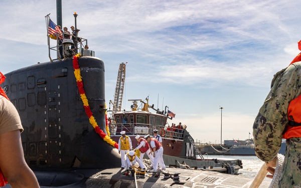 USS New Mexico Returns to Naval Station Norfolk