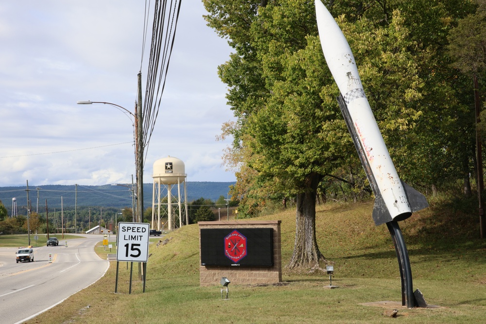 Gate at Radford Army Ammunition Plant.
