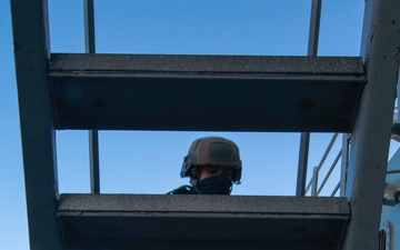 USS Winston S. Churchill Conducts HVBSS Training With FS Bretagne