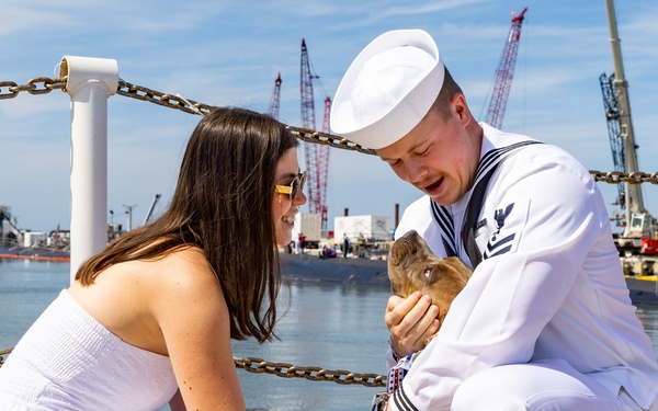 USS New Mexico Returns to Naval Station Norfolk