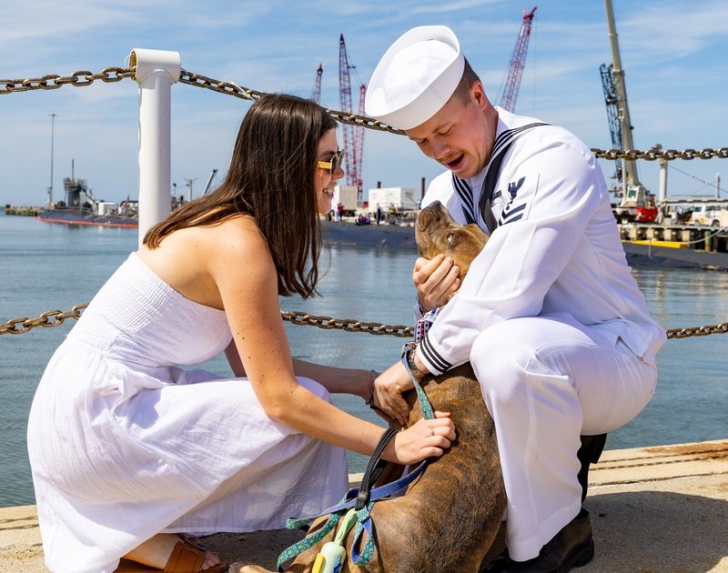 USS New Mexico Returns to Naval Station Norfolk