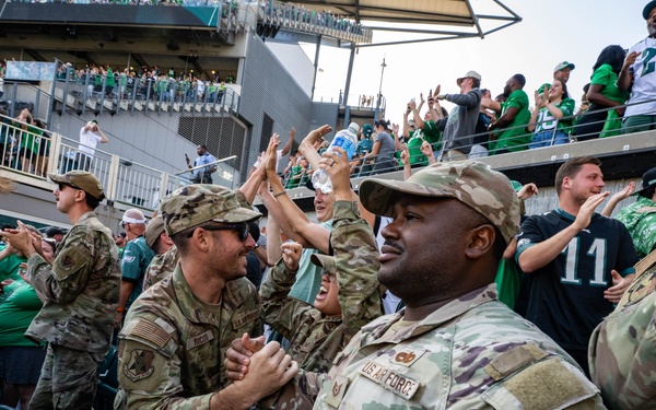 177th Fighter Wing Flyover Eagles Week 3