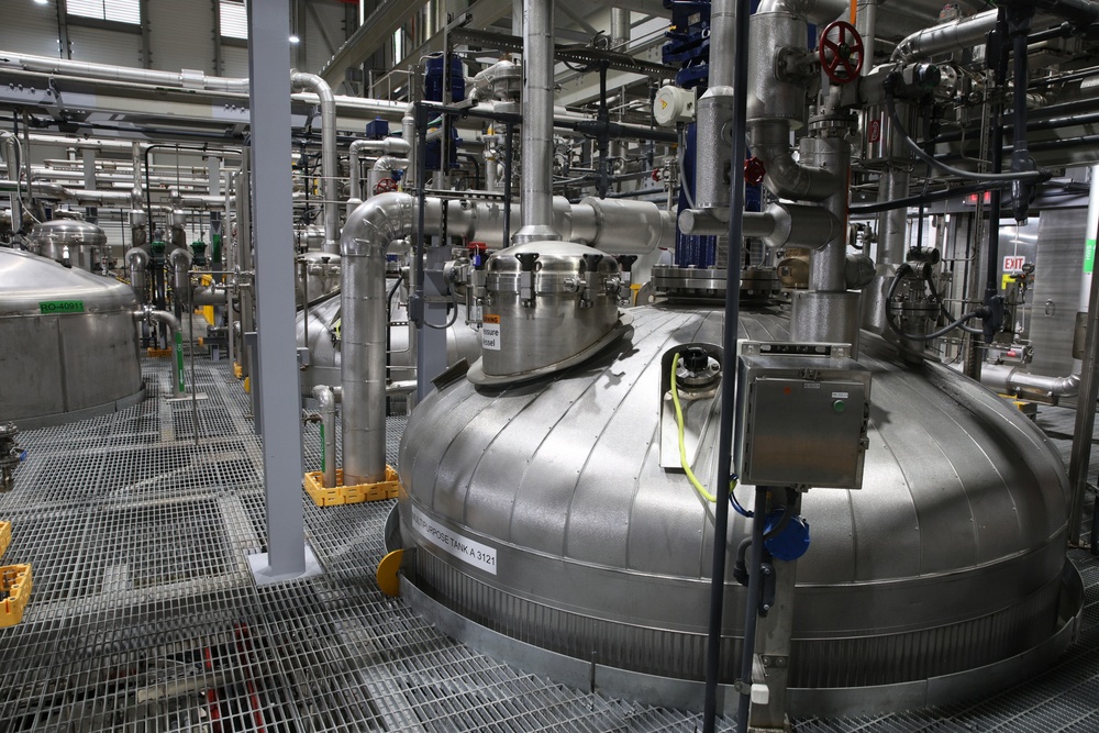Inside new NC facility at Radford Army Ammunition Plant.