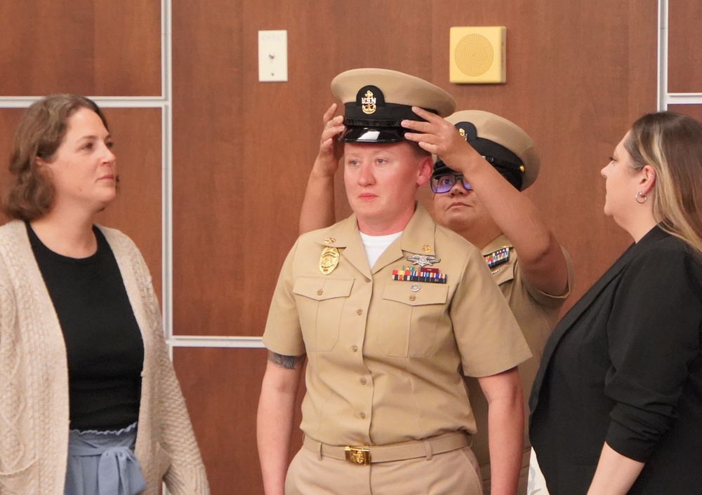 Peninsula Area CPO Class 132 Pinning Ceremony onboard Cheatham Annex Peninsula Area CPO Class 132 Pinning Ceremony onboard Cheatham Annex