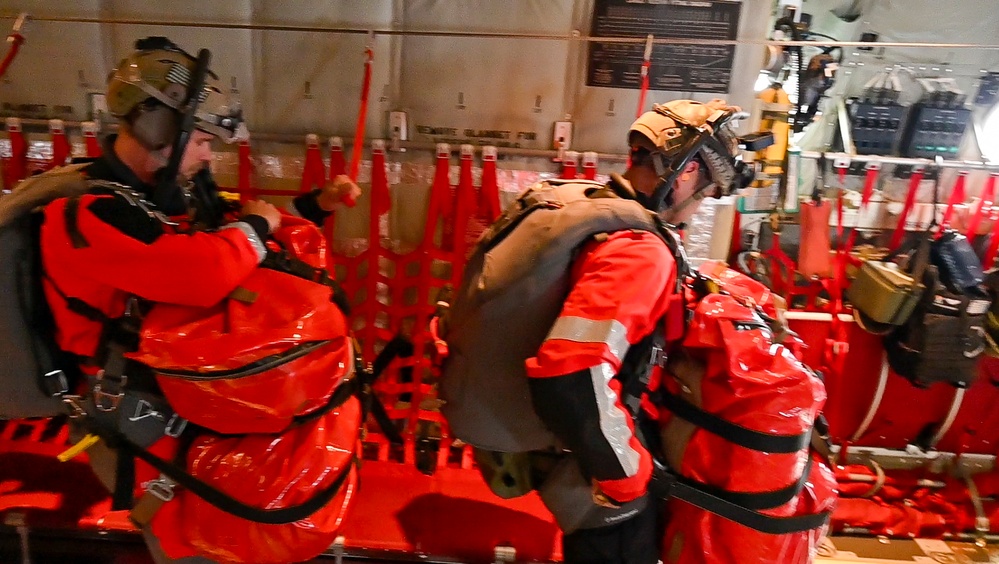 Maritime medical response: 129th Rescue Wing stabilizes mariner 700 nautical miles offshore