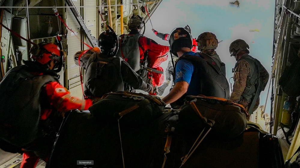 Maritime medical response: 129th Rescue Wing stabilizes mariner 700 nautical miles offshore