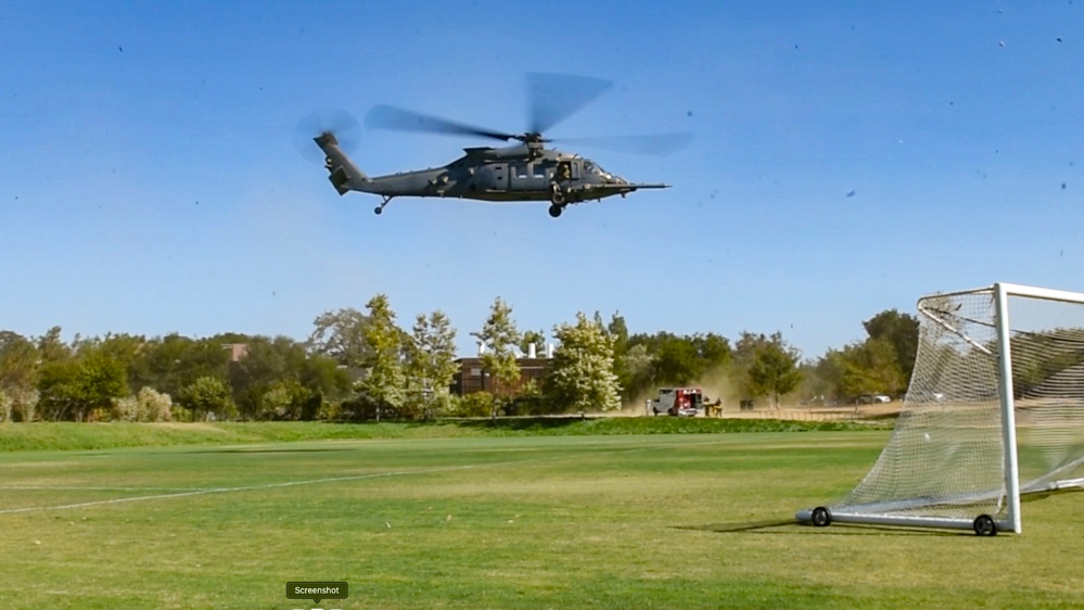 Maritime medical response: 129th Rescue Wing stabilizes mariner 700 nautical miles offshore