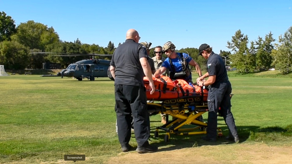 Maritime medical response: 129th Rescue Wing stabilizes mariner 700 nautical miles offshore