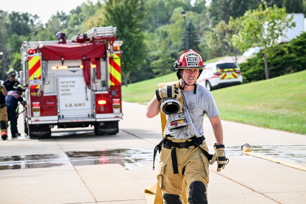 Great Lakes Fire Department Conducts FEP Assessment