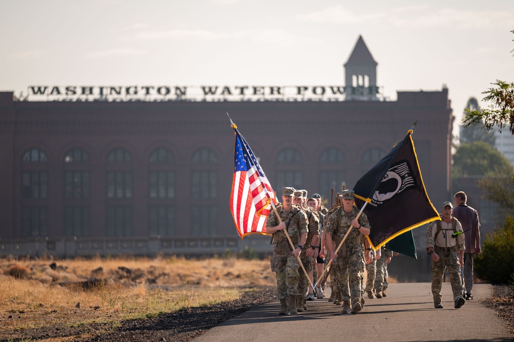 336 TRG hosts 24-hour POW/MIA memorial ruck