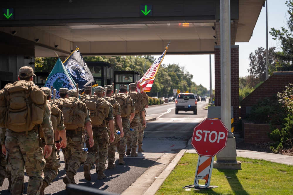 336 TRG hosts 24-hour POW/MIA memorial ruck
