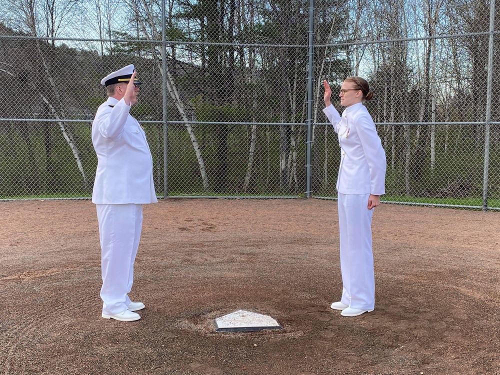 Like father, like daughter aboard USS Shiloh
