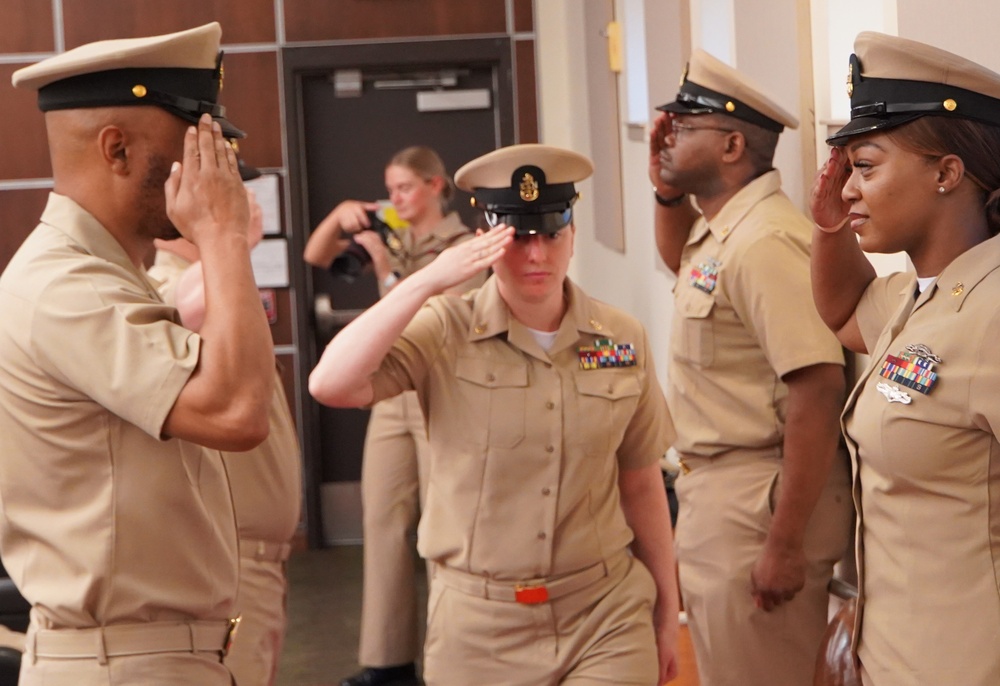 Peninsula Area CPO Class 132 Pinning Ceremony onboard Cheatham Annex Peninsula Area CPO Class 132 Pinning Ceremony onboard Cheatham Annex