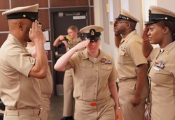 Peninsula Area CPO Class 132 Pinning Ceremony onboard Cheatham Annex [Image 1 of 4]