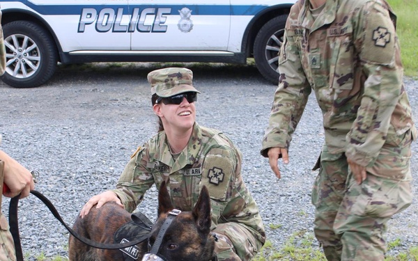 Building Soldiering Skills: How a Veterinary Detachment Trains for Large-Scale Combat