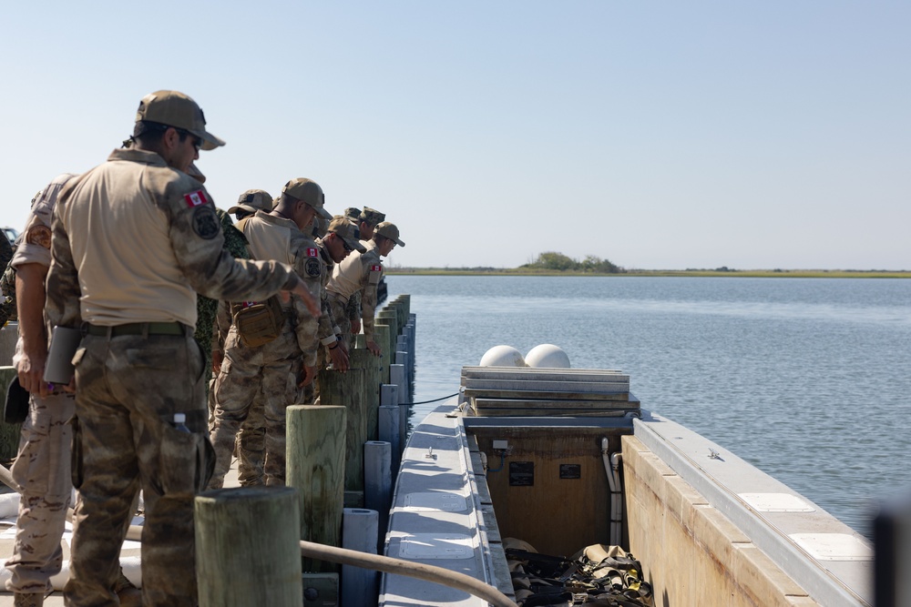 UNITAS 2025 | 2nd Distribution Support Battalion Marines Showcase Autonomous Low-Profile Vessel 