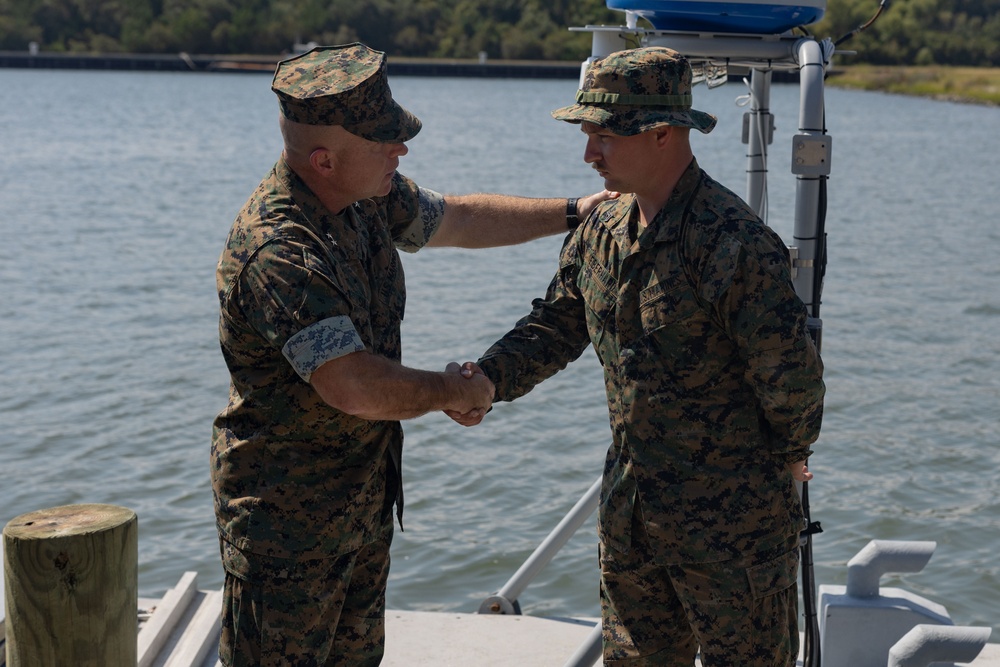 UNITAS 2025 | 2nd Distribution Support Battalion Marines Showcase Autonomous Low-Profile Vessel 