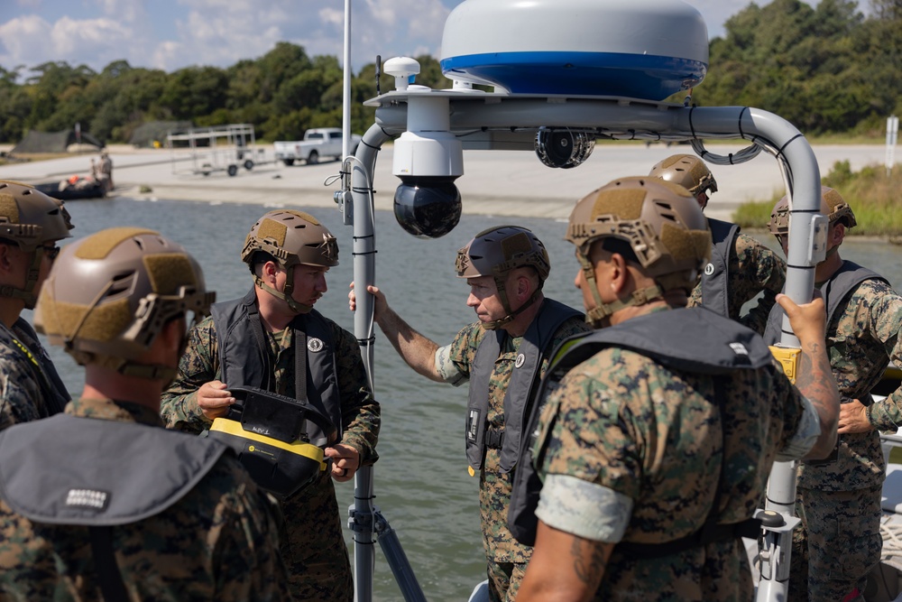 UNITAS 2025 | 2nd Distribution Support Battalion Marines Showcase Autonomous Low-Profile Vessel 