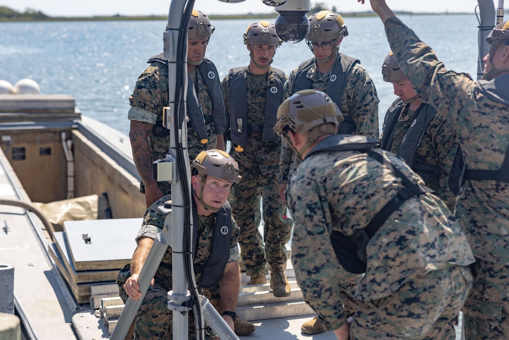 UNITAS 2025 | 2nd Distribution Support Battalion Marines Showcase Autonomous Low-Profile Vessel 