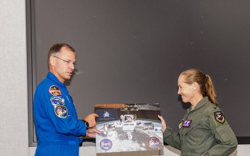 Space test program continues to expand, astronaut inspires future space test leaders