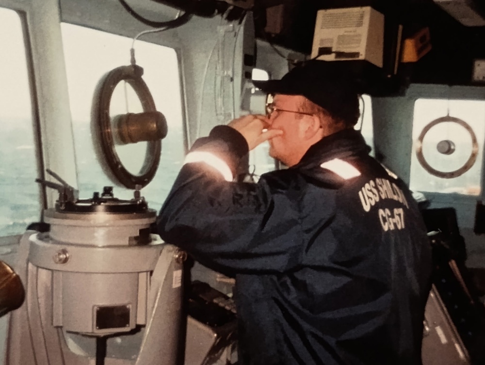 Like father, like daughter aboard USS Shiloh