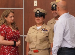 Peninsula Area CPO Class 132 Pinning Ceremony onboard Cheatham Annex [Image 1 of 4]