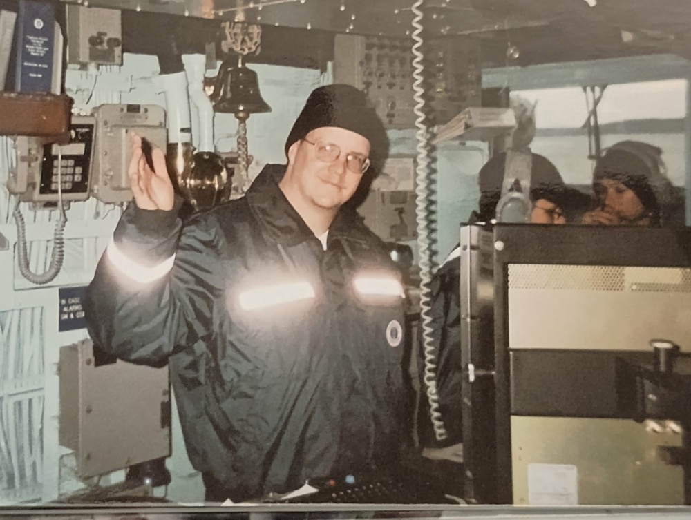 Like father, like daughter aboard USS Shiloh