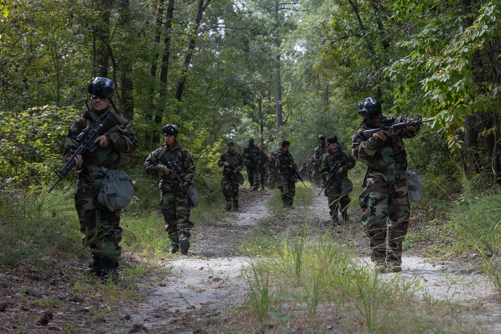 2nd Combat Readiness Regiment Conduct CBRN Drills During REGFEX