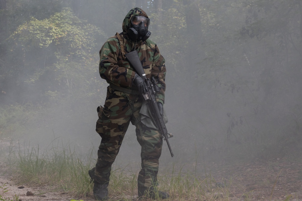 2nd Combat Readiness Regiment Conduct CBRN Drills During REGFEX