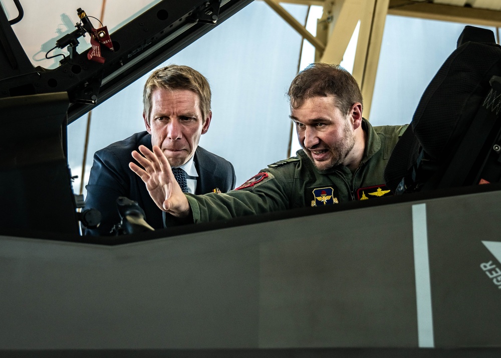 Belgian Ambassador Highlights Interoperability at Luke AFB