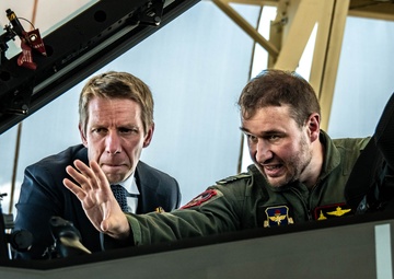 Belgian Ambassador Highlights Interoperability at Luke AFB