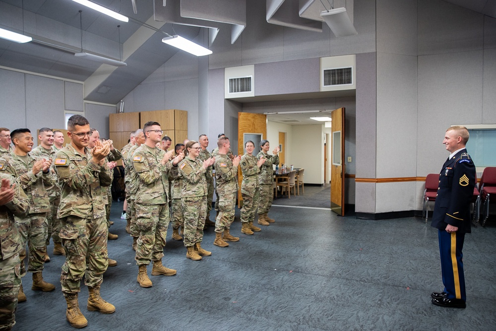 Fife and Drum Corps hosts Buff Strap Ceremony