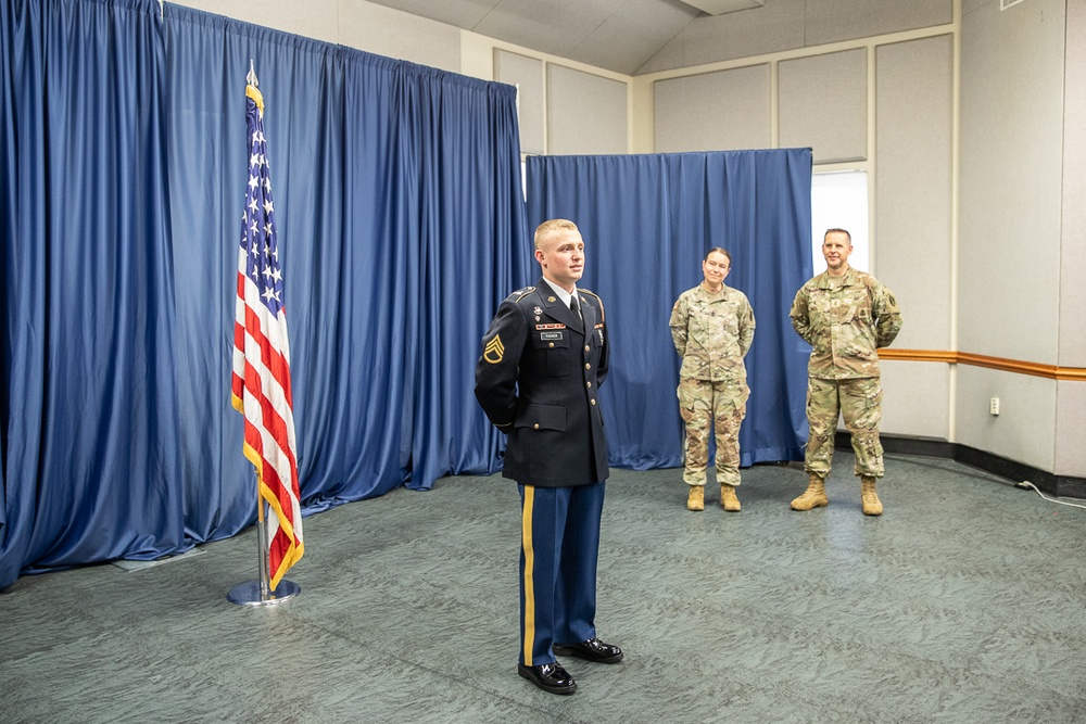 Fife and Drum Corps hosts Buff Strap Ceremony