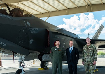 Belgian Ambassador Highlights Interoperability at Luke AFB