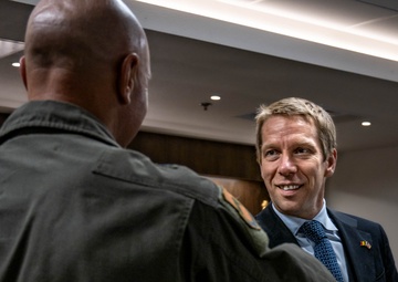 Belgian Ambassador Highlights Interoperability at Luke AFB