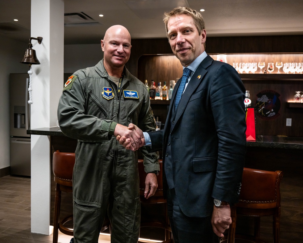 Belgian Ambassador Highlights Interoperability at Luke AFB